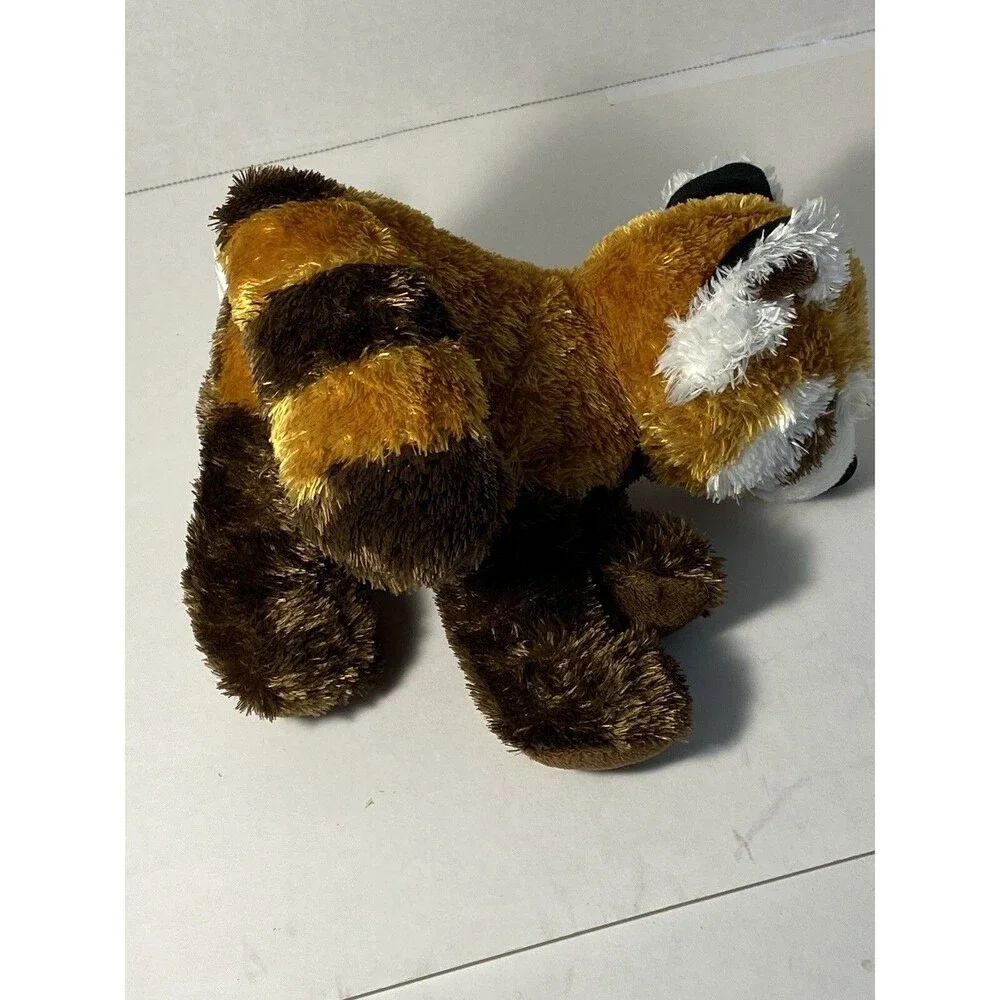 Raccoon Plush Souvenir Toy Ocean Park Hong Kong Wildlife Stuffed Animal